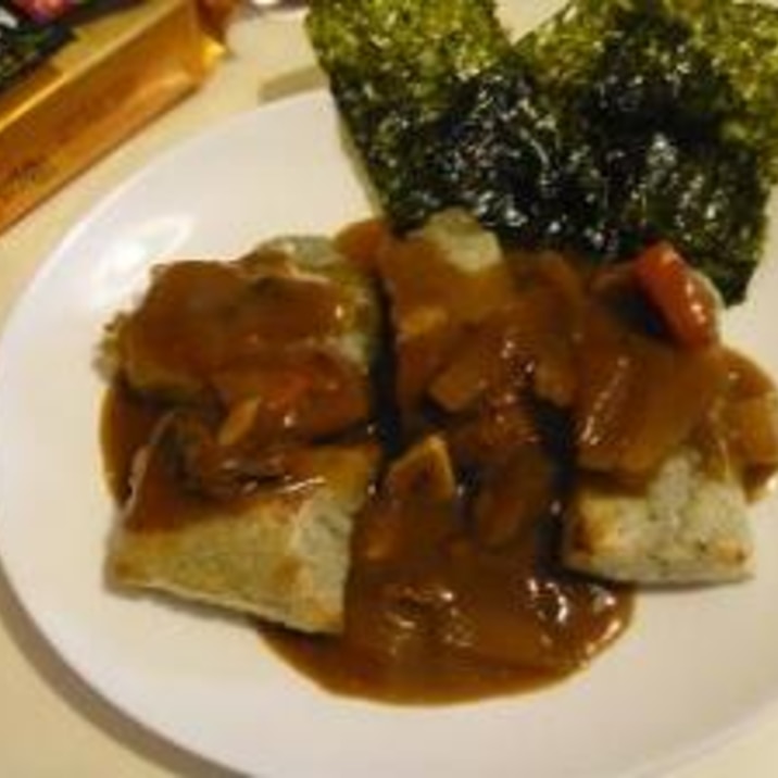 おもちにカレー☆以外に美味しい!!